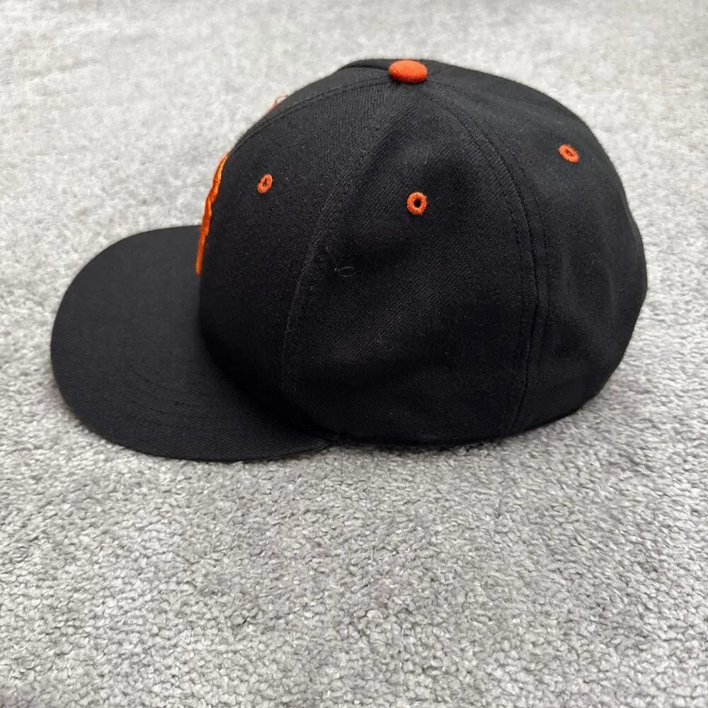 47 Brand San Francisco Giants SF MLB Baseball Hat Cap Mens OSFA Black Orange